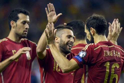 Tin thể thao 10/10: Tây Ban Nha giành vé sớm vào VCK Euro 2016