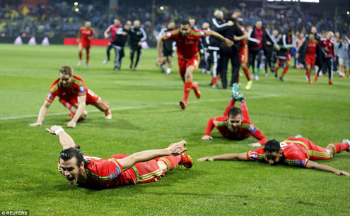 Gareth Bale và ĐT xứ Wales lần đầu vào VCK Euro 