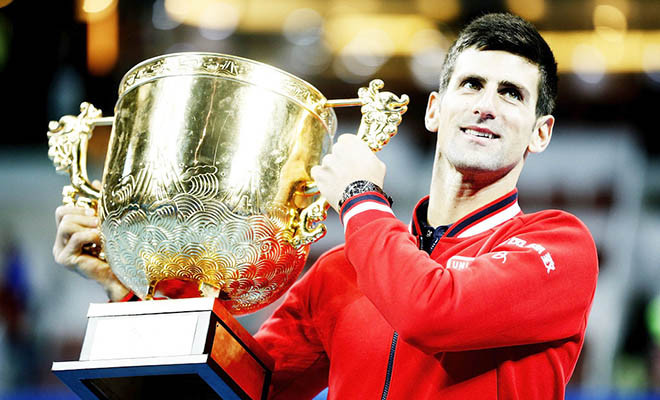 Novak Djokovic tiếp tục đạt đỉnh cao phong độ khi vô địch China Open