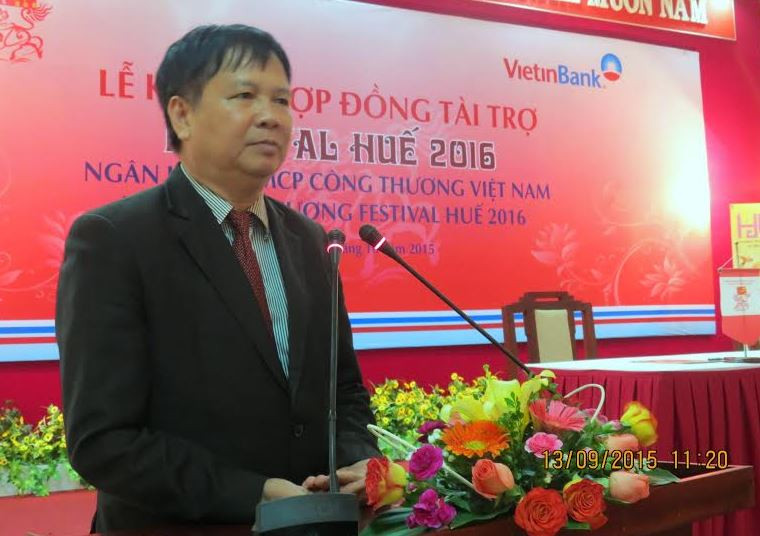 Vietinbank trở thành Nhà tài trợ Kim cương Festival Huế 2016