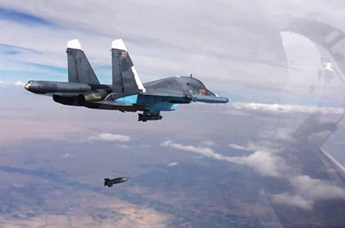 Máy bay Nga, Mỹ “đối mặt nhau” trên không phận Syria