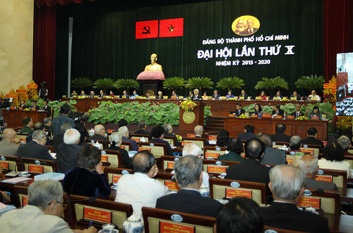 Khai mạc trọng thể Đại hội đại biểu Đảng bộ Thành phố Hồ Chí Minh