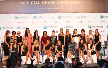 Người đẹp làng banh nỉ tạo dáng như người mẫu trước thềm WTA Finals 2015