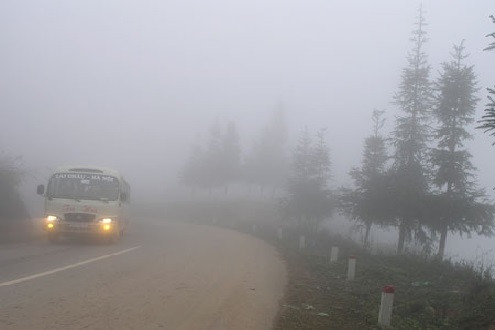 Dự báo thời tiết ngày 24/10: Sương mù bao phủ khắp các tỉnh vùng núi