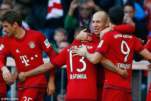 Bayern Munich và chiến quả 1.000 tại Bundesliga