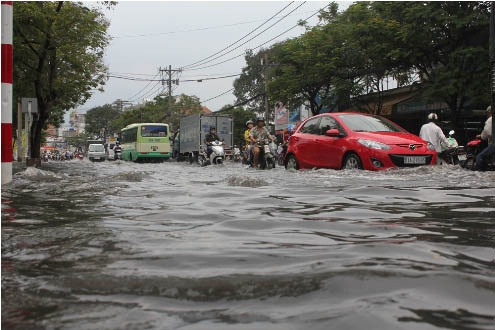 Dự báo thời tiết ngày 25/10: Nam Bộ đề phòng ngập úng do mưa lớn và triều cường