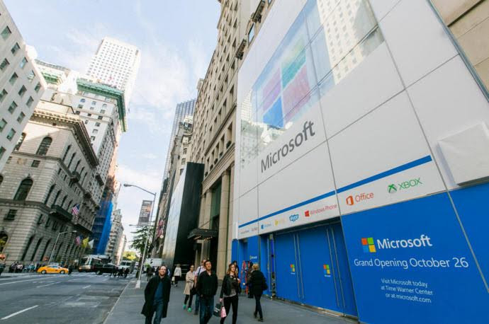 Ấn tượng cửa hàng bán lẻ hàng đầu của Microsoft