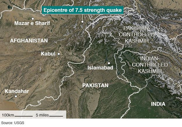 Miền Bắc Afghanistan rung chuyển vì động đất, hàng chục người thiệt mạng