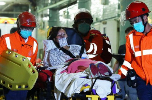 Hơn 100 người bị thương trong vụ va chạm phà tại Hong Kong