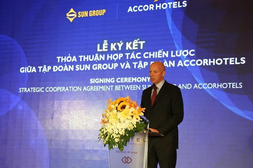 Tập đoàn Sun Group hợp tác chiến lược với Tập đoàn quản lý khách sạn hàng đầu thế giới Accorhotels