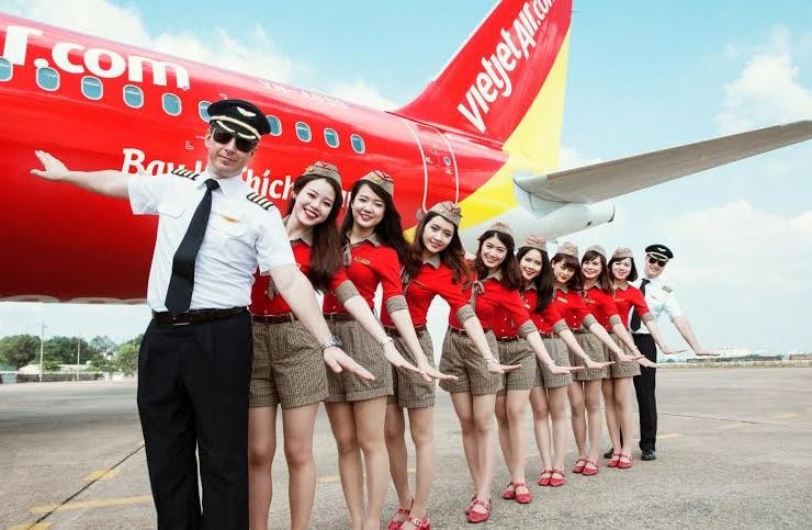 Cơ hội trở thành tiếp viên hãng hàng không Vietjet