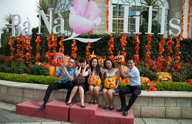 Náo nhiệt lễ hội Halloween Bà Nà Hills