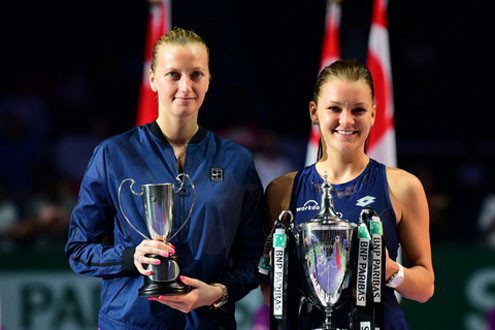 Aga Radwanska lên ngôi vô địch WTA Finals 2015