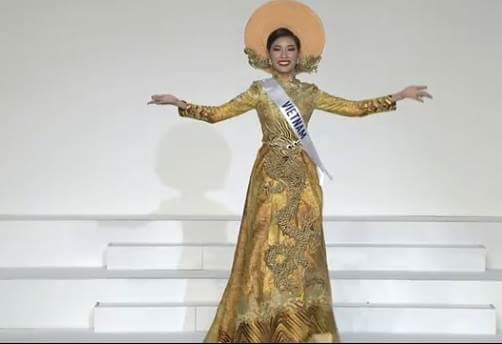 Thúy Vân trở thành Á hậu 3 Hoa hậu quốc tế 2015