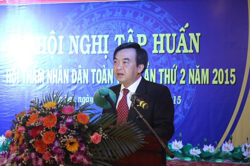 TAND tỉnh Gia Lai tổ chức tập huấn Hội thẩm nhân dân lần II năm 2015
