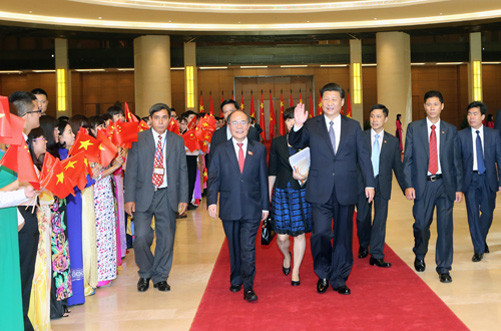 Tổng Bí thư, Chủ tịch Trung Quốc Tập Cận Bình phát biểu tại Kỳ họp thứ 10, Quốc hội Khóa XIII 