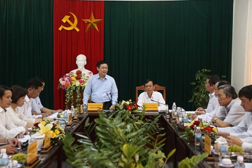 Trưởng Ban Kinh tế T.Ư làm việc với Tỉnh ủy Ninh Thuận