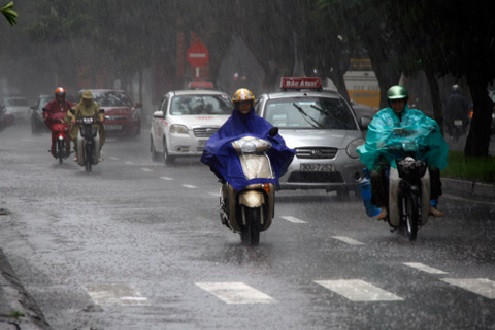 Dự báo thời tiết ngày 9/11: Thủ đô Hà Nội có mưa, vùng núi có mưa vừa, mưa to và dông