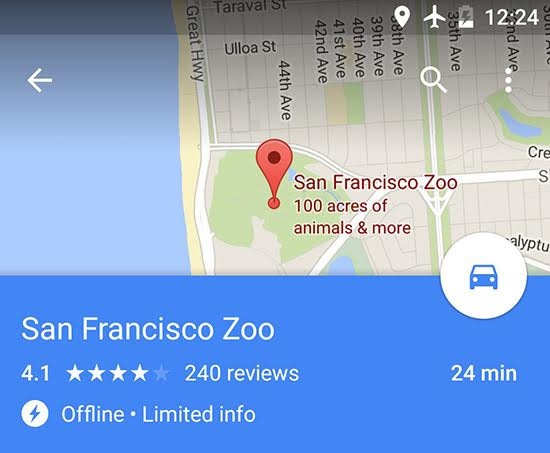 Cách tải bản đồ Google Maps về sử dụng ngoại tuyến