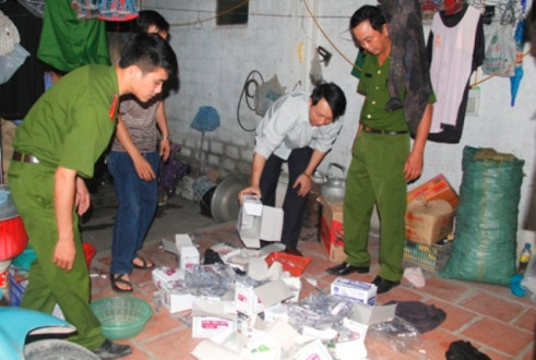 Thanh Hóa: Triệt phá tụ điểm mua bán chất ma túy