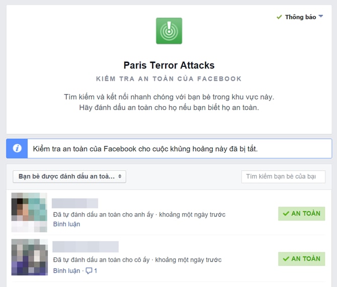 Vụ khủng bố ở Paris: Facebook “thiên vị” Paris hơn Beirut?