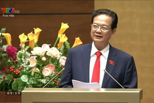 Cập nhật: Thủ tướng Nguyễn Tấn Dũng trả lời chất vấn Quốc hội