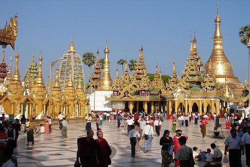 Vẻ đẹp lộng lẫy của ngôi chùa linh thiêng nhất Myanmar 