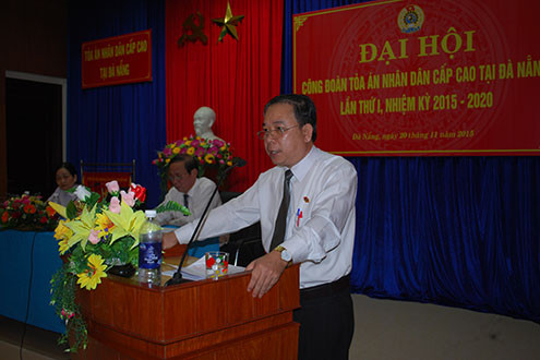 TAND cấp cao tại Đà Nẵng tổ chức Đại hội Công đoàn nhiệm kỳ 2015-2020