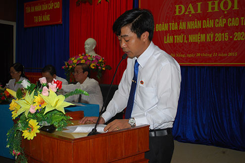 TAND cấp cao tại Đà Nẵng tổ chức Đại hội Công đoàn nhiệm kỳ 2015-2020