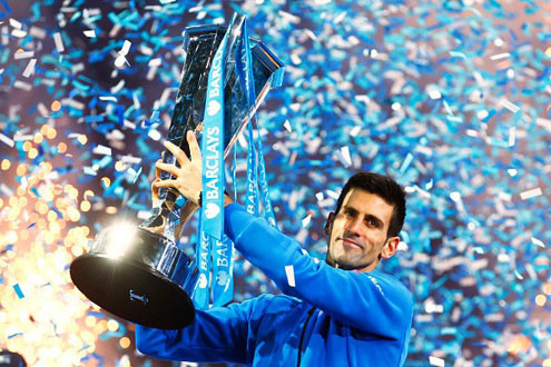 Đánh bại Federer, Novak Djokovic lần thứ tư liên tiếp vô địch ATP Finals