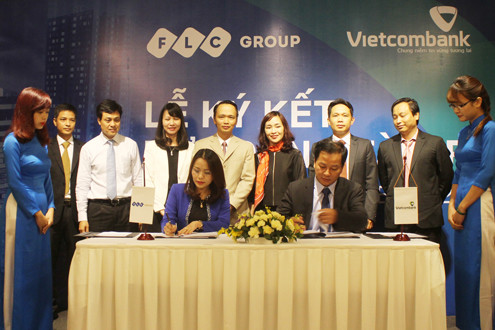 Vietcombank - Tập đoàn FLC ký hợp đồng tài trợ vốn cho dự án FLC Twin Towers