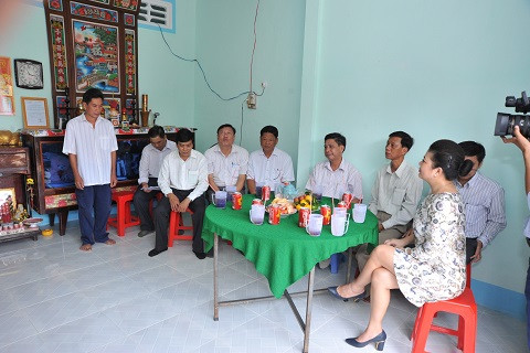 Trao tặng 10 căn nhà tình thương tại tỉnh Hậu Giang
