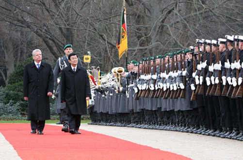 Chủ tịch nước hội đàm với Tổng thống Đức