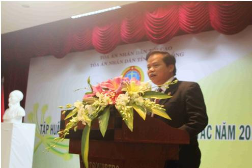 TAND tỉnh Lâm Đồng tổ chức hội nghị tập huấn và tổng kết công tác năm 2015