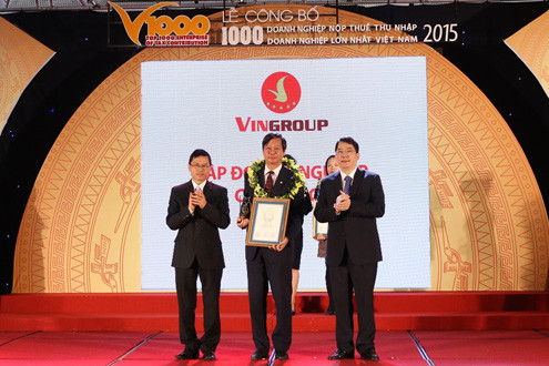 Vingroup tiếp tục là doanh nghiệp tư nhân nộp thuế lớn nhất Việt Nam