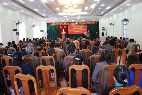TAND tỉnh Cao Bằng tổ chức Hội nghị tập huấn công tác Hội thẩm nhân dân 