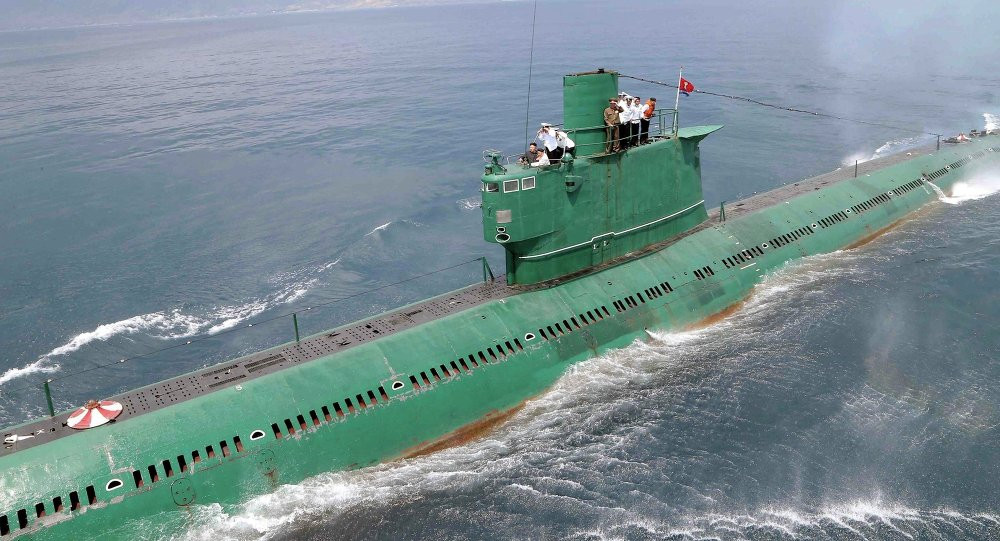 Nóng: Triều Tiên lại phóng tên lửa đạn đạo từ tàu ngầm