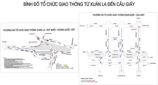 Hôm nay (28/11), Hà Nội cấm phương tiện lưu thông trên đường Bưởi