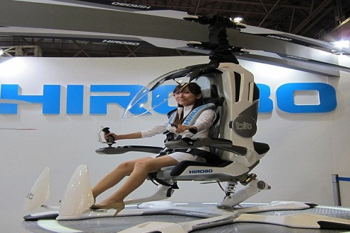 Nhật Bản cho ra mắt loại trực thăng cá nhân chạy bằng điện 