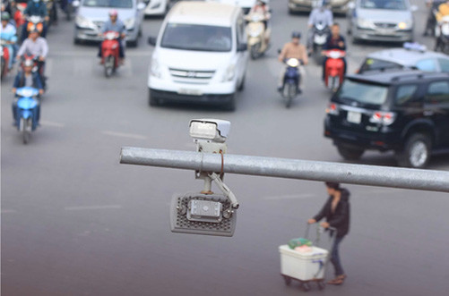 Hà Nội: Xử lý hơn 70 trường hợp vi phạm giao thông qua camera 