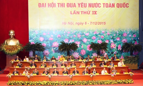 Khai mạc trọng thể Đại hội Thi đua yêu nước toàn quốc lần thứ IX