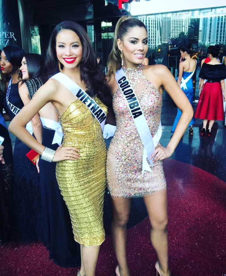 Hé lộ quốc phục của Phạm Hương tại Miss Universe 2015