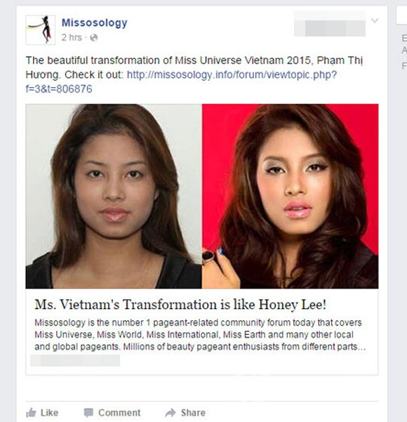 Sau Lan khuê, Phạm Hương gặp bất lợi tại Miss Universer 2015
