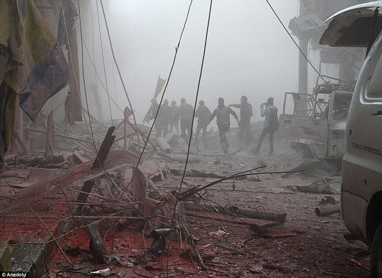 28 thường dân chết trong trận không kích của Nga và Syria 