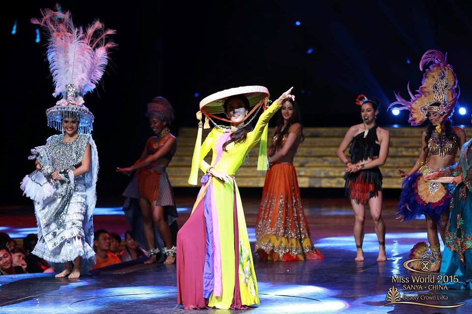 Hoa hậu thế giới 2015: Lan Khuê trượt top 5 thi tài năng