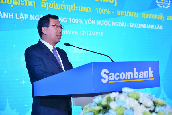 Sacombank thành lập ngân hàng 100% vốn nước ngoài - Sacombank Lào