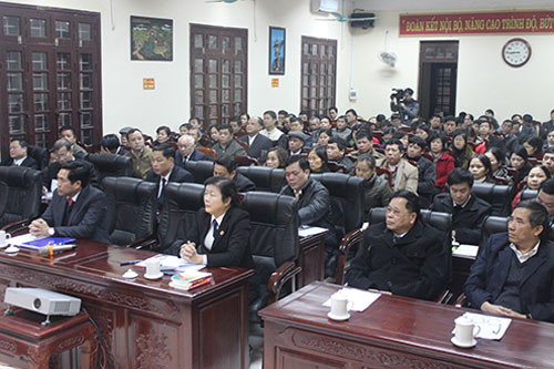 TAND tỉnh Lạng Sơn tổng kết công tác Hội thẩm nhân dân