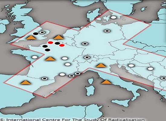 IS có kế hoạch tấn công Châu Âu theo hình cây thánh giá khổng lồ