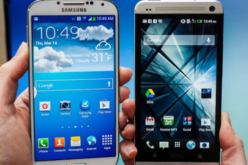 AMOLED là phổ biến trên smartphone Samsung, trong khi LCD được Apple, Sony hay HTC tin dùng