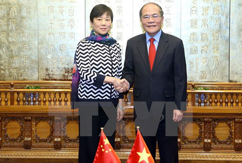 Thúc đẩy quan hệ hợp tác Đối tác chiến lược toàn diện Việt-Trung